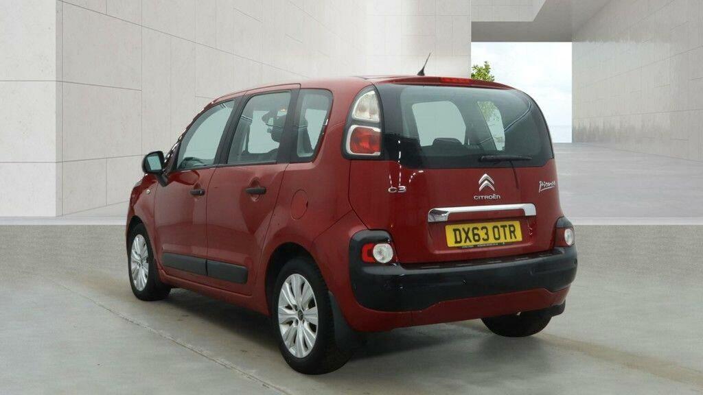 Citroen C3 Picasso 1.6 Vti Vtr Egs6 Euro 5 2013 Red #3
