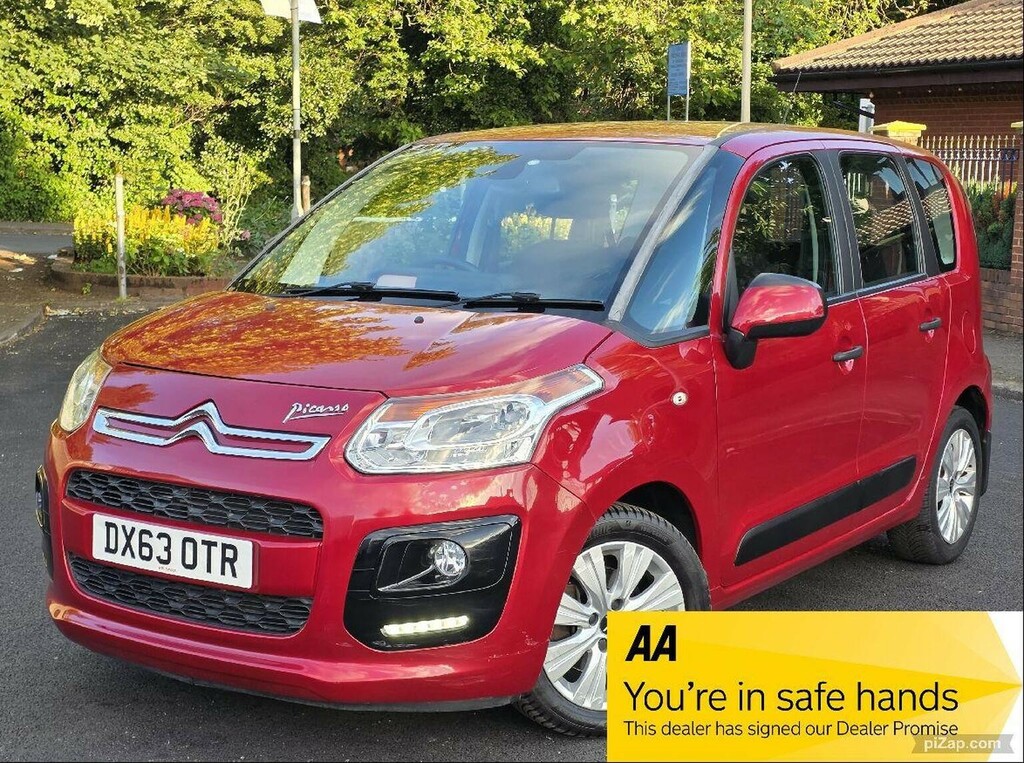 Citroen C3 Picasso 1.6 Vti Vtr Egs6 Euro 5 2013 Red