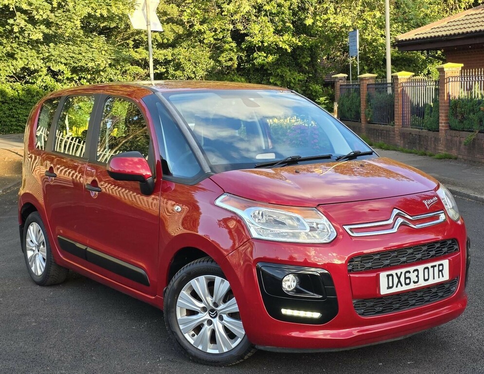 Citroen C3 Picasso 1.6 Vti Vtr Egs6 Euro 5 2013 Red #2
