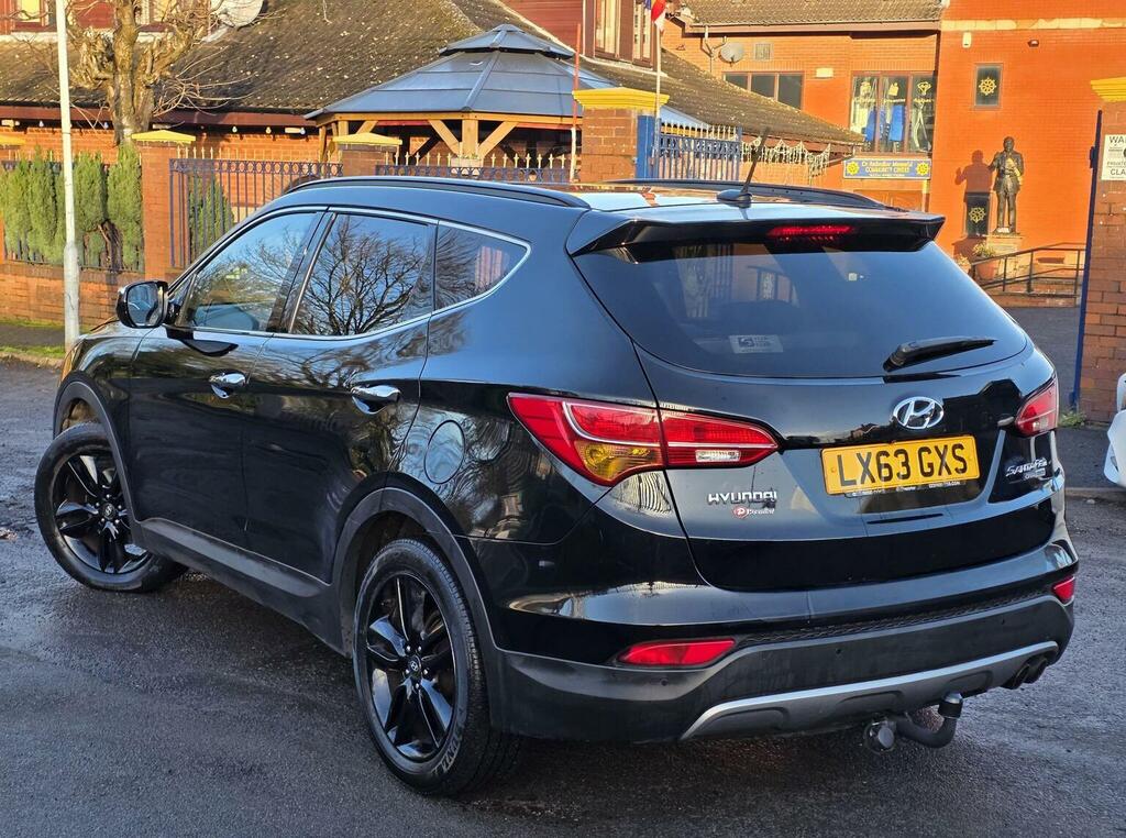 Hyundai Santa Fe Suv White #12