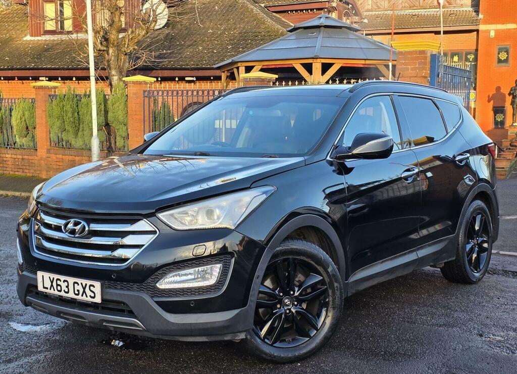 Hyundai Santa Fe Suv White #15