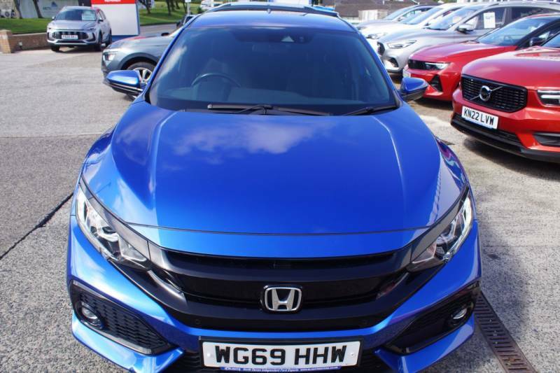 Honda Civic 1.0 Vtec Turbo 126 Sr - 2019 69 WG69HHW Blue #2
