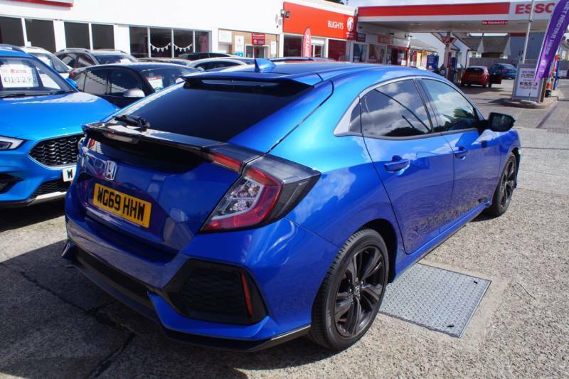 Honda Civic 1.0 Vtec Turbo 126 Sr - 2019 69 WG69HHW Blue