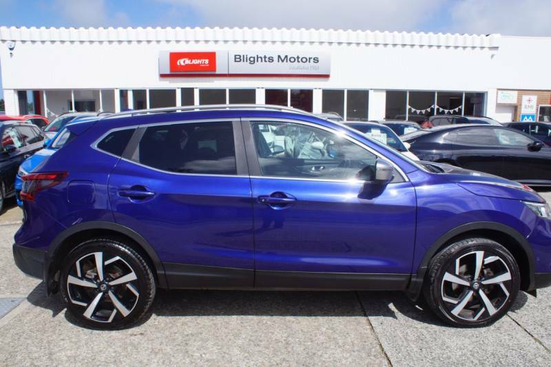 Nissan Qashqai 1.5 Dci Tekna - 2018 68 WJ68LSV Blue #3