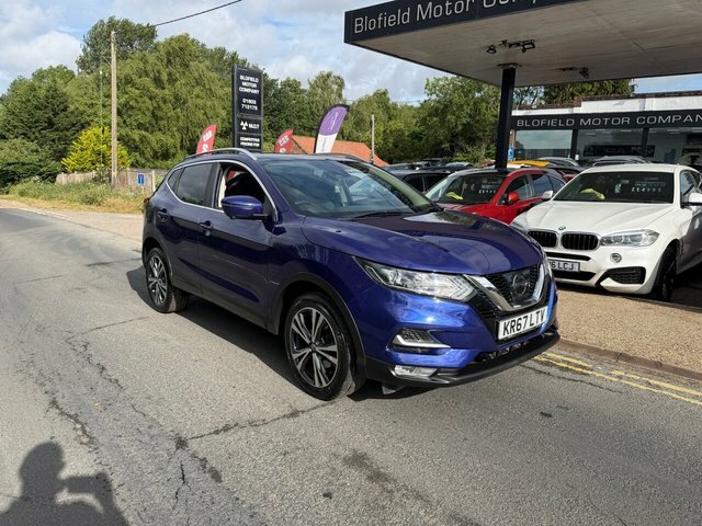 Nissan Qashqai 1.5 Dci N-connecta Suv Euro 6 S KR67LTV Blue #3