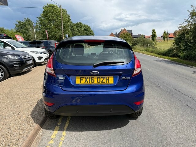 Ford Fiesta 1.0T Ecoboost Zetec Hatchback Eu FX16OZH Blue #6