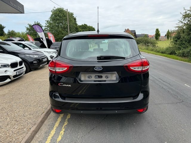 Ford C-Max 1.5 Tdci Zetec Mpv Euro 6 S S NG66DPZ Black #5