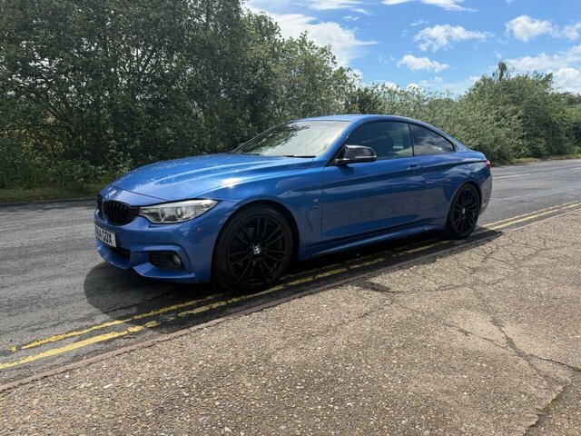 BMW 4 Series Gran Coupe 2.0 420D M Sport Coupe Euro 6 S S Blue