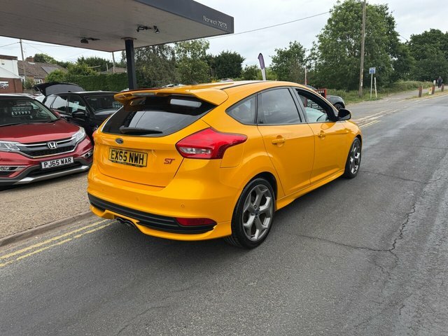 Ford Focus 2.0 Tdci St-2 Hatchback Euro 6 EX65NWH Yellow #6