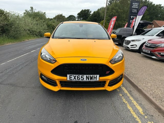 Ford Focus 2.0 Tdci St-2 Hatchback Euro 6 EX65NWH Yellow #2