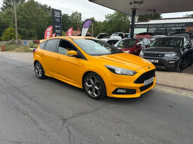 Ford Focus 2.0 Tdci St-2 Hatchback Euro 6 EX65NWH Yellow #3