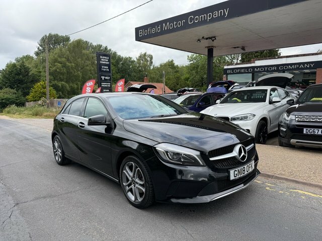 Mercedes-Benz A Class 1.6 A180 Sport Edition Hatchback GN18OFK Black #3