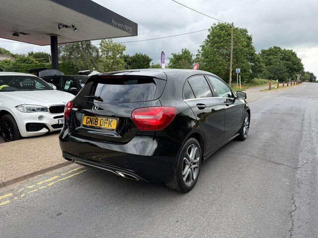 Mercedes-Benz A Class 1.6 A180 Sport Edition Hatchback GN18OFK Black #5
