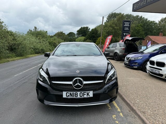 Mercedes-Benz A Class 1.6 A180 Sport Edition Hatchback GN18OFK Black #2