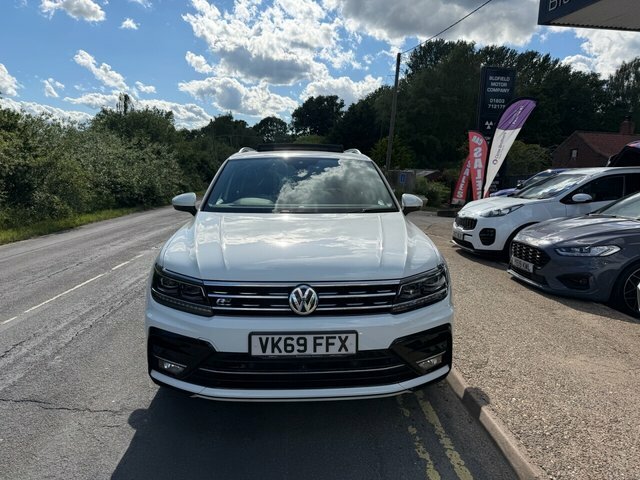 Volkswagen Tiguan 2.0 Tdi R-line Tech Suv Dsg 4Motion Eur VK69FFX White #2