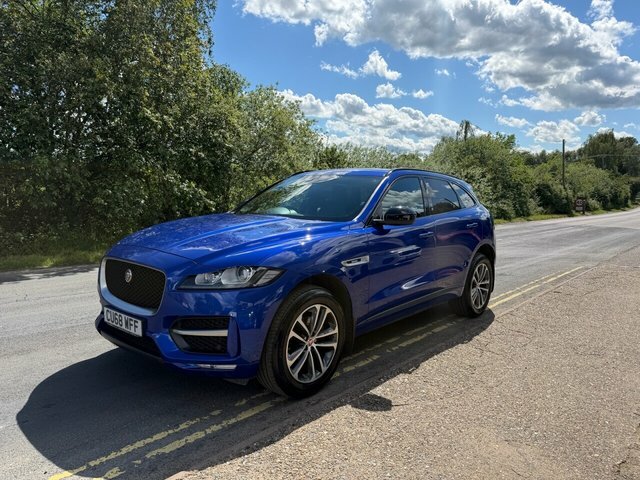 Jaguar F-Pace 2.0 D240 R-sport Suv Awd Euro 6 S Blue