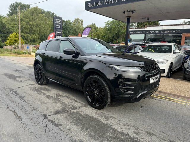 Land Rover Range Rover Evoque 2.0 D180 R-dynamic Se Suv 4Wd Euro YB19MYJ Black #3