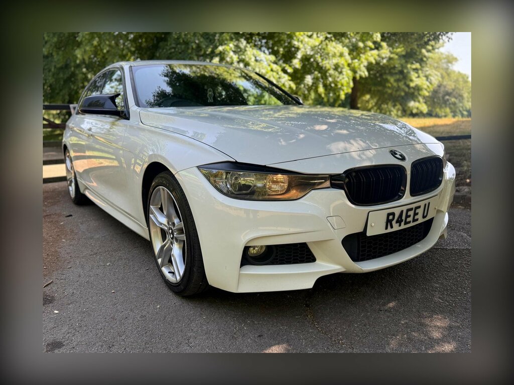 BMW 3 Series 2.0 320I M Sport Saloon Euro 6 White #4