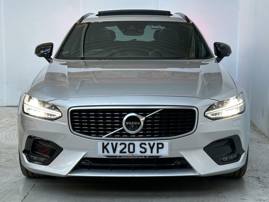 Volvo V90 2.0 D4 R-design Plus Euro 6 Ss KV20SYP Silver #2