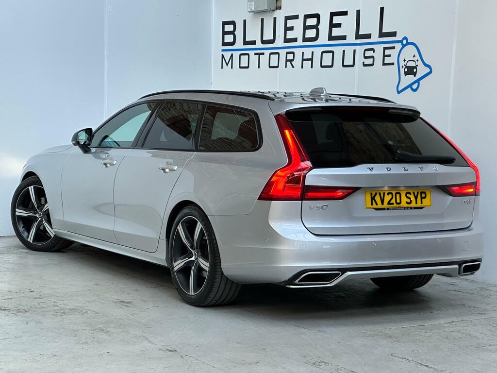Volvo V90 2.0 D4 R-design Plus Euro 6 Ss KV20SYP Silver #4