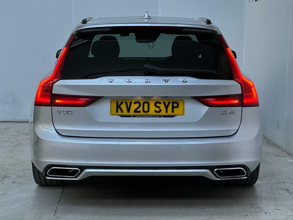 Volvo V90 2.0 D4 R-design Plus Euro 6 Ss KV20SYP Silver #5