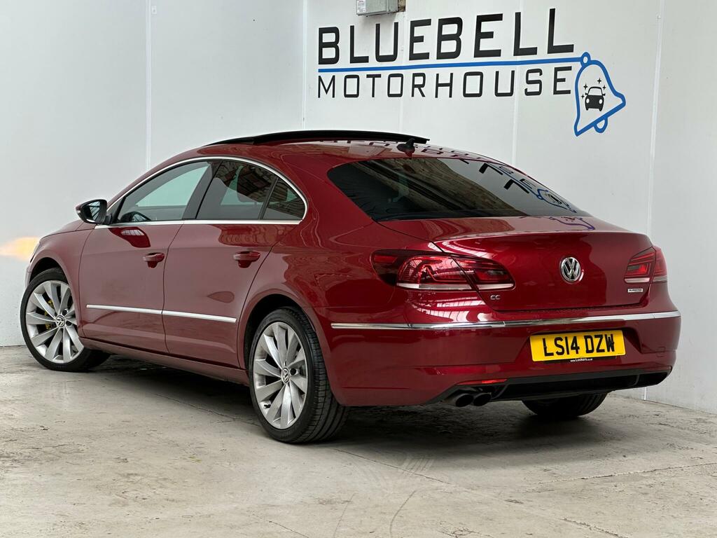 Volkswagen CC 2.0 Tdi Bluemotion Tech Gt Euro 5 Ss Red #4