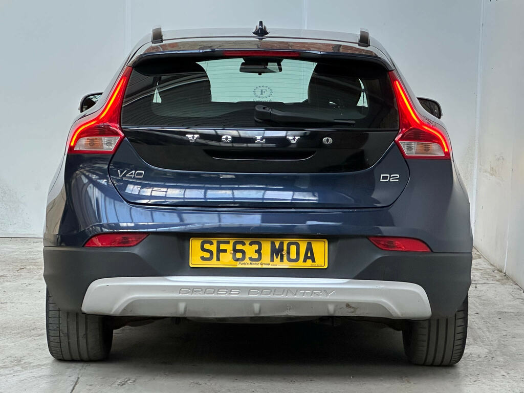 Volvo V40 Cross Country 1.6 D2 Lux Euro 5 Ss Blue #5
