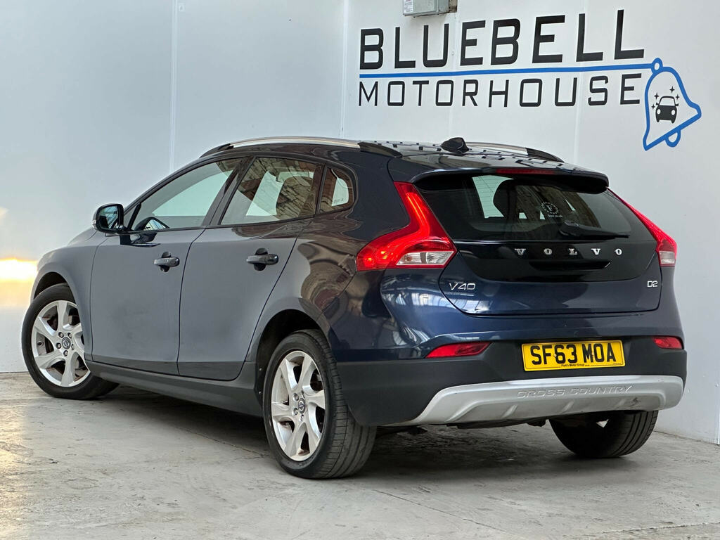 Volvo V40 Cross Country 1.6 D2 Lux Euro 5 Ss Blue #4