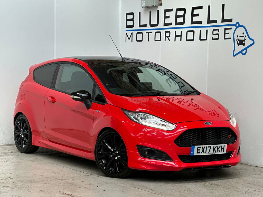 Ford Fiesta 1.0T Ecoboost St-line Euro 6 Ss EX17KKH Red