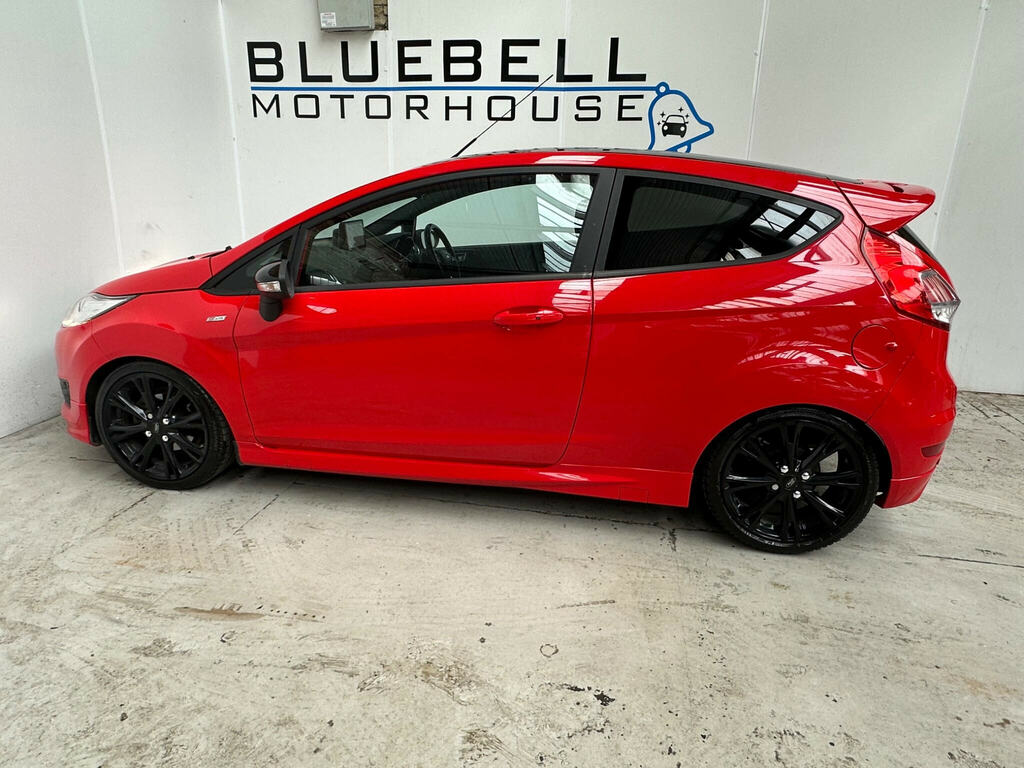 Ford Fiesta 1.0T Ecoboost St-line Euro 6 Ss EX17KKH Red #6