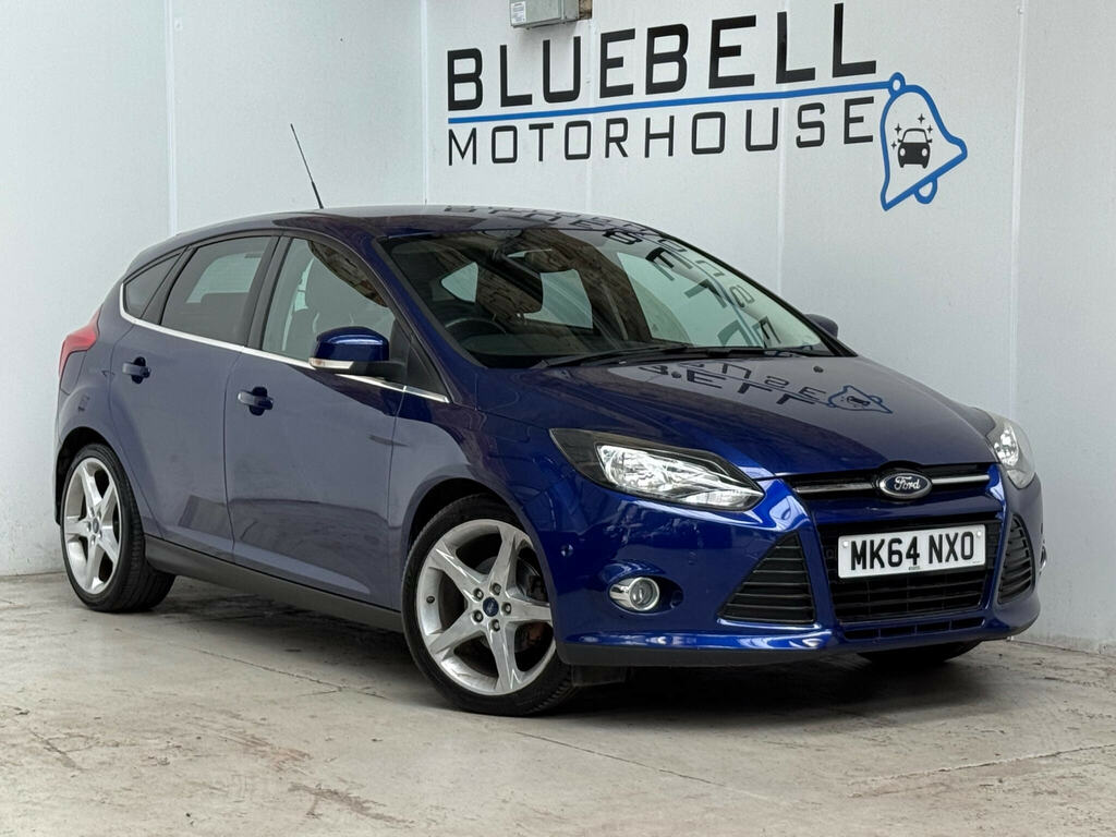 Ford Focus 1.6 Tdci Titanium Navigator Euro 5 Ss Blue