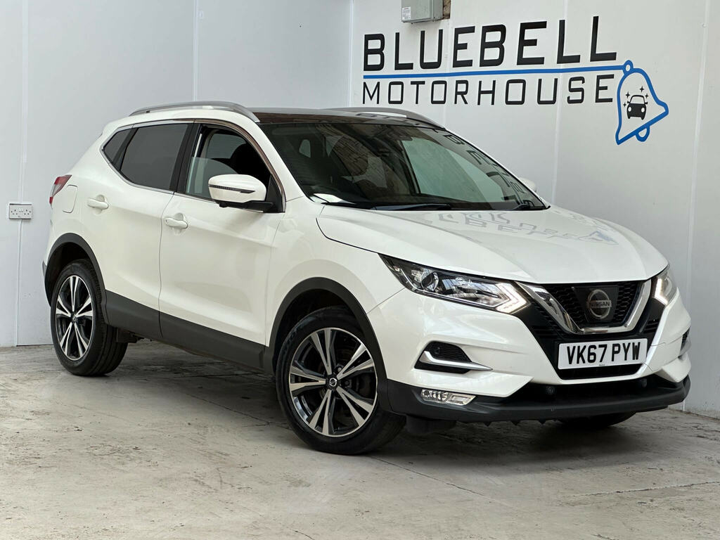Nissan Qashqai 1.5 Dci N-connecta Euro 6 Ss White