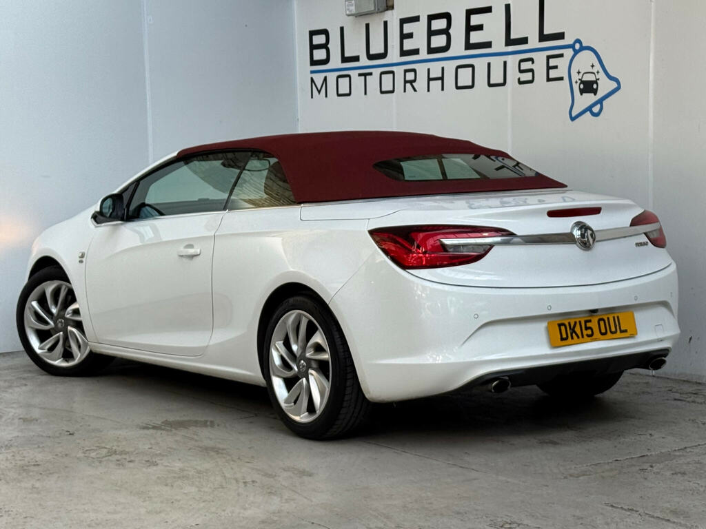 Vauxhall Cascada 1.6I Turbo Elite Euro 6 Ss White #4