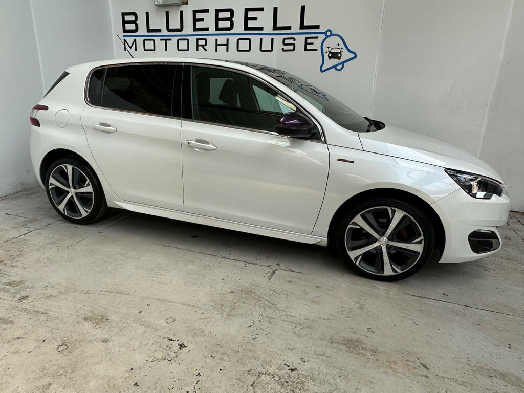 Peugeot 308 1.6 Bluehdi Gt Line Euro 6 Ss White #6
