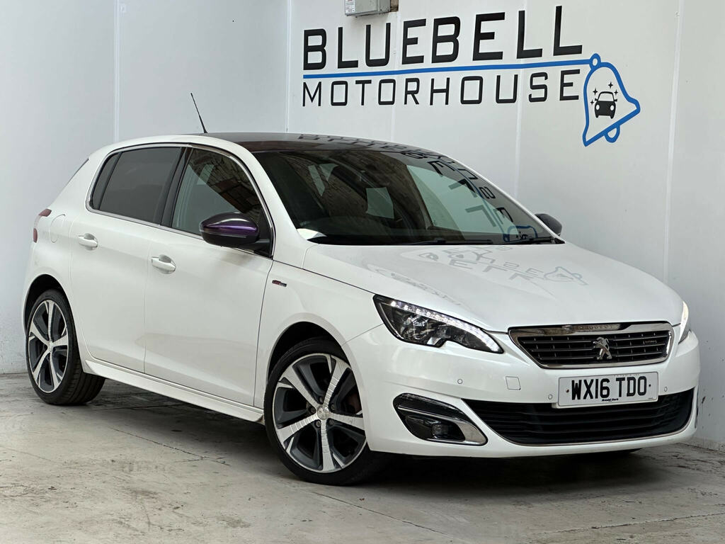 Peugeot 308 1.6 Bluehdi Gt Line Euro 6 Ss White