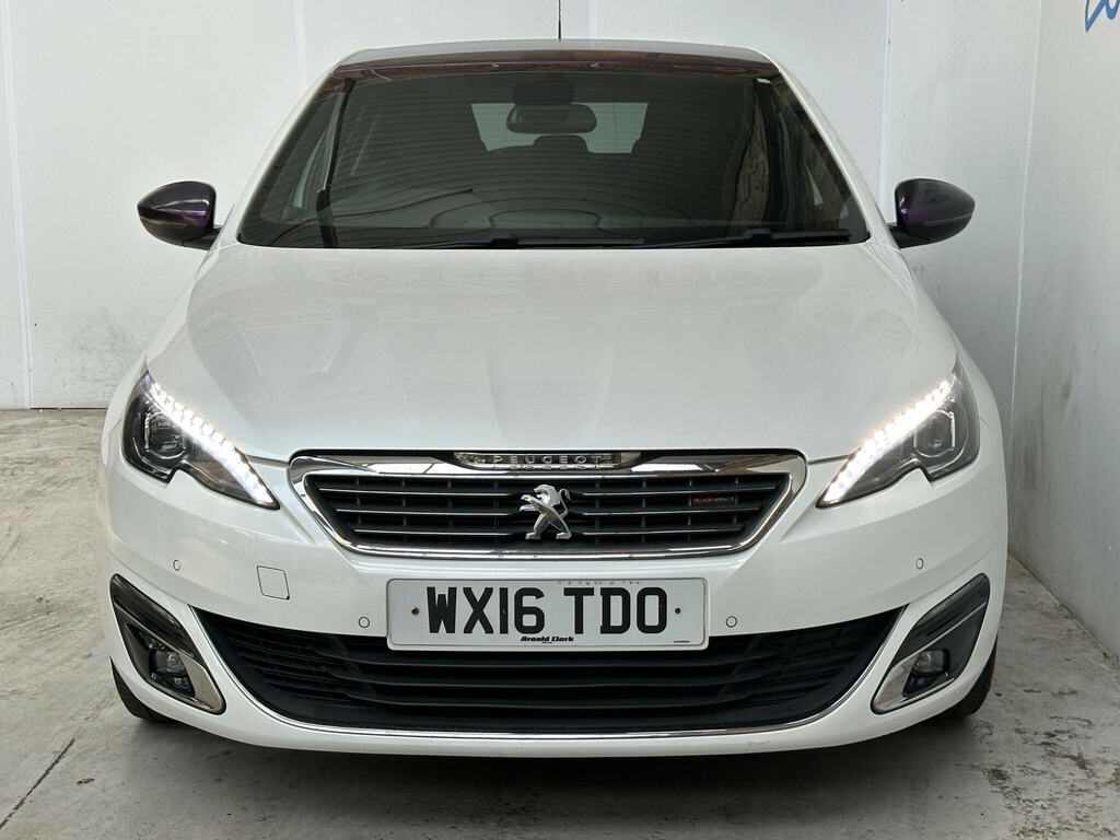 Peugeot 308 1.6 Bluehdi Gt Line Euro 6 Ss White #2