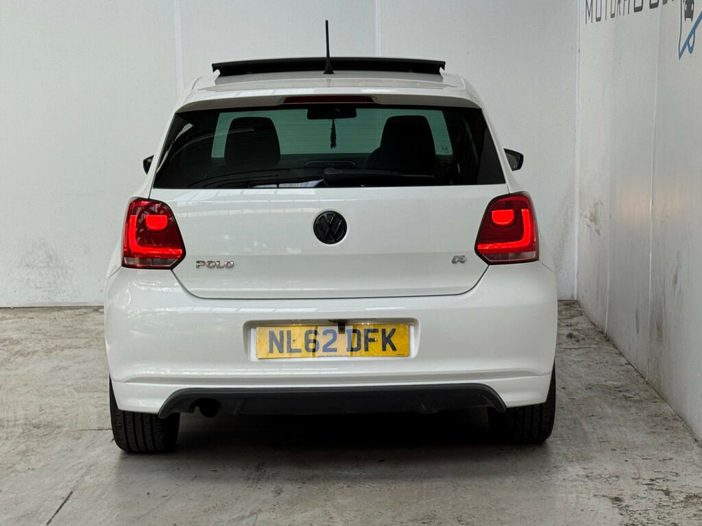 Volkswagen Polo 1.2 Tsi R-line Euro 5 White #5