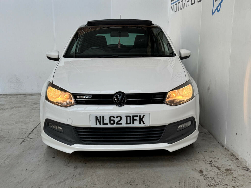 Volkswagen Polo 1.2 Tsi R-line Euro 5 White #2
