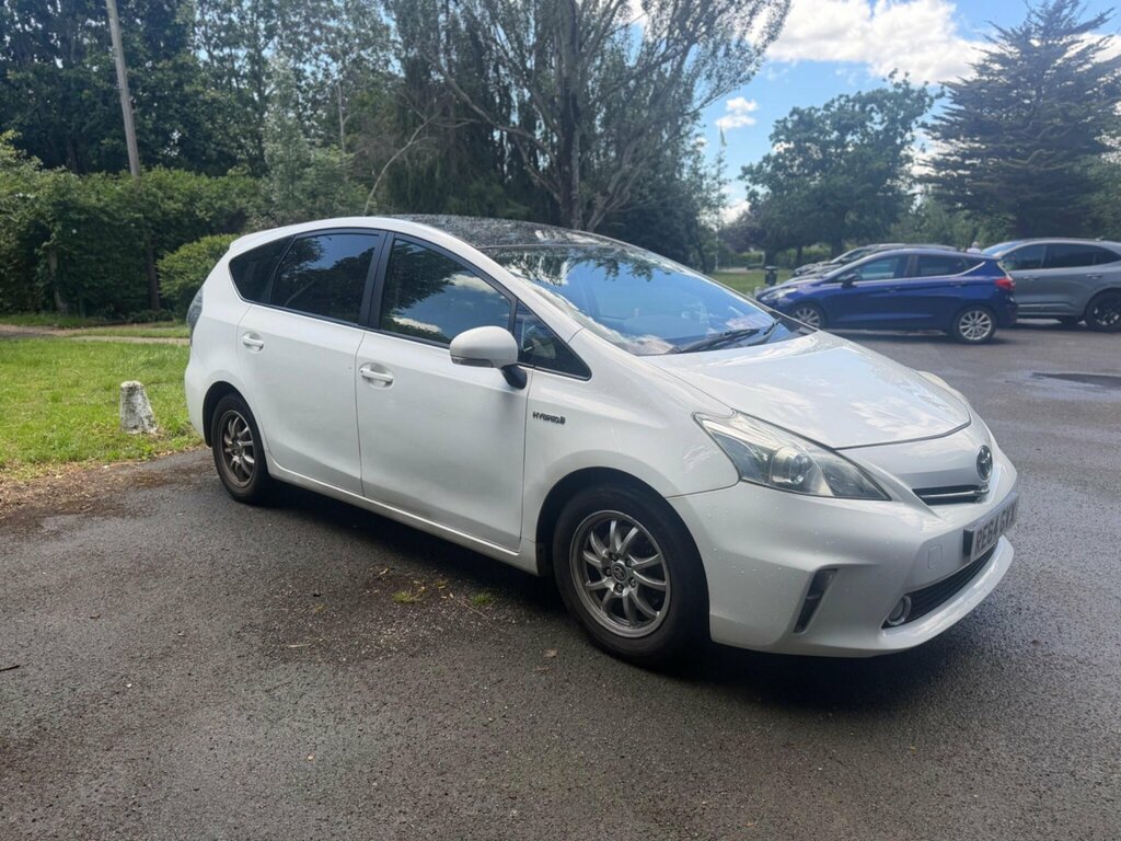 Toyota Prius+ 1.8 Vvt-h Icon Cvt Euro 5 Ss White #5
