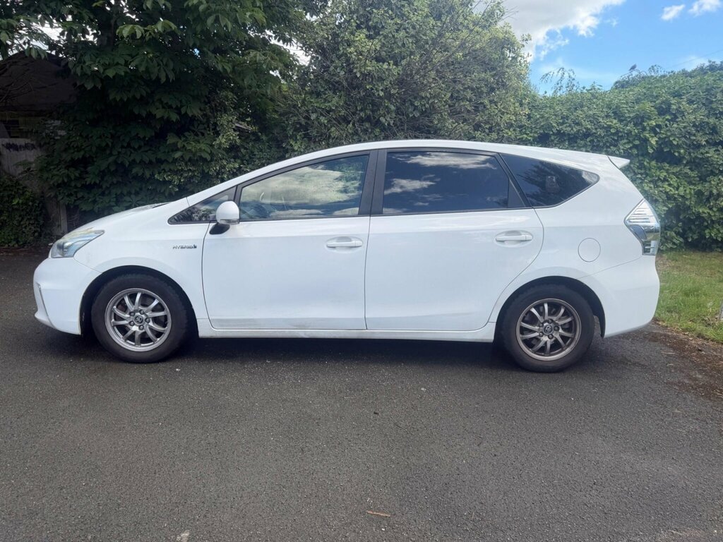 Toyota Prius+ 1.8 Vvt-h Icon Cvt Euro 5 Ss White #4