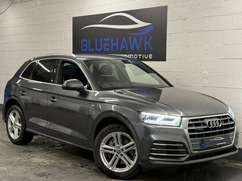 Audi Q5 2.0 Tfsi 45 S Line S Tronic Quattro Euro 6 Ss 5 RO20WBY Grey #6