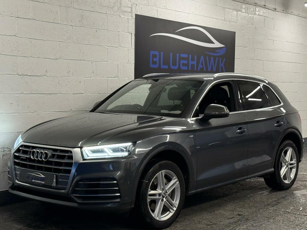 Audi Q5 2.0 Tfsi 45 S Line S Tronic Quattro Euro 6 Ss 5 RO20WBY Grey #4