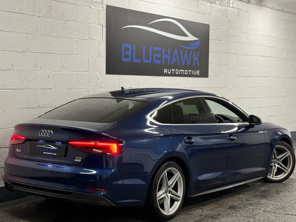 Audi A5 2.0 Tdi Ultra S Line Sportback S Tronic Euro 6 S AO67UJF Blue #3