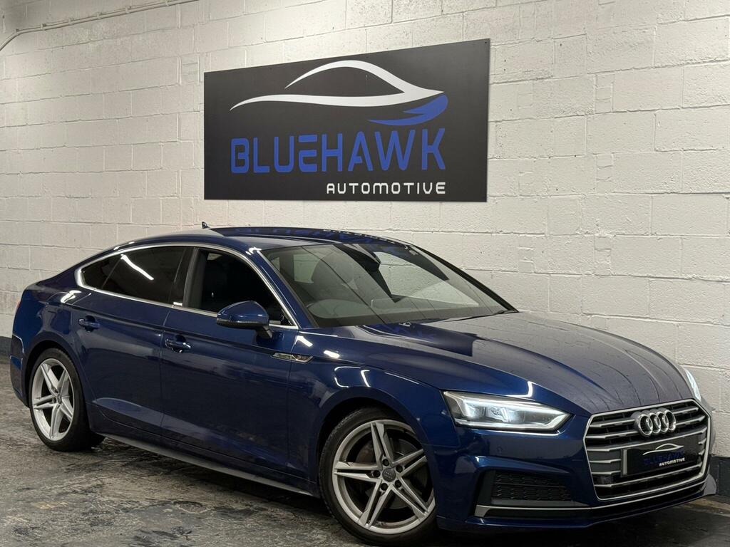 Audi A5 2.0 Tdi Ultra S Line Sportback S Tronic Euro 6 S AO67UJF Blue #6