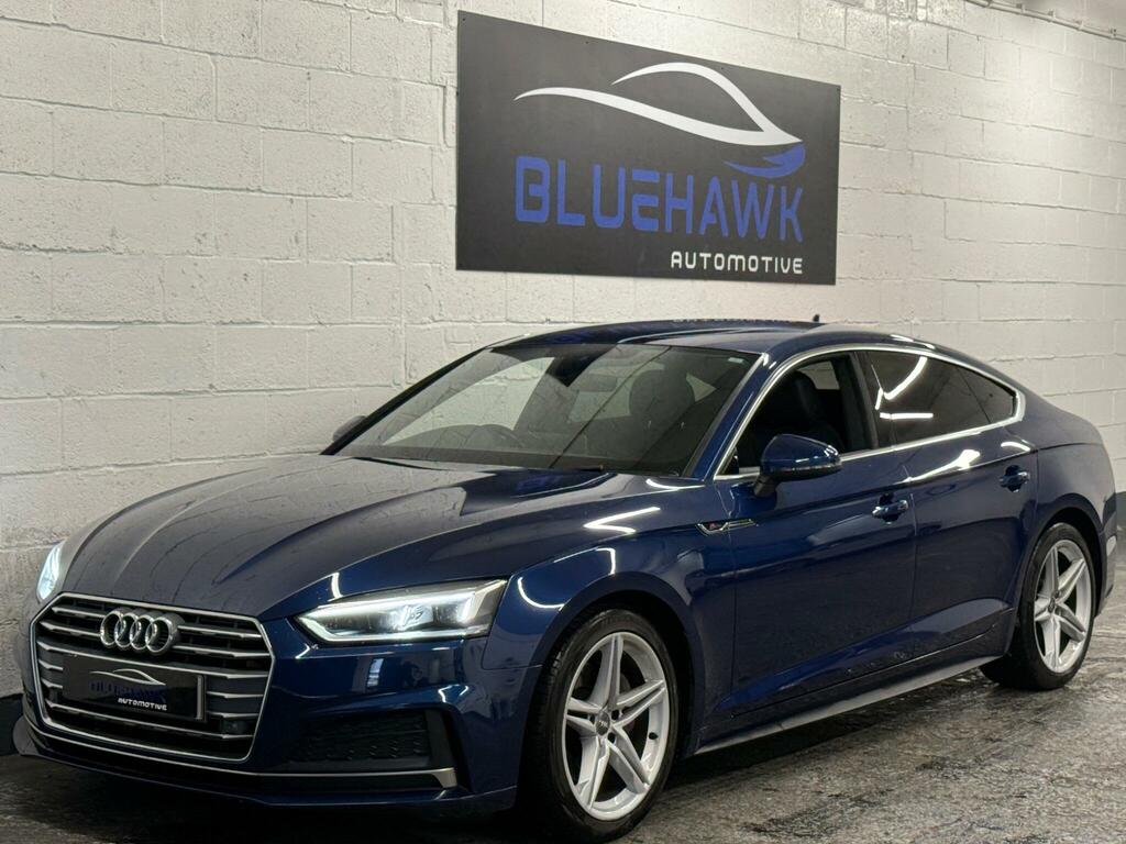 Audi A5 2.0 Tdi Ultra S Line Sportback S Tronic Euro 6 S AO67UJF Blue #4
