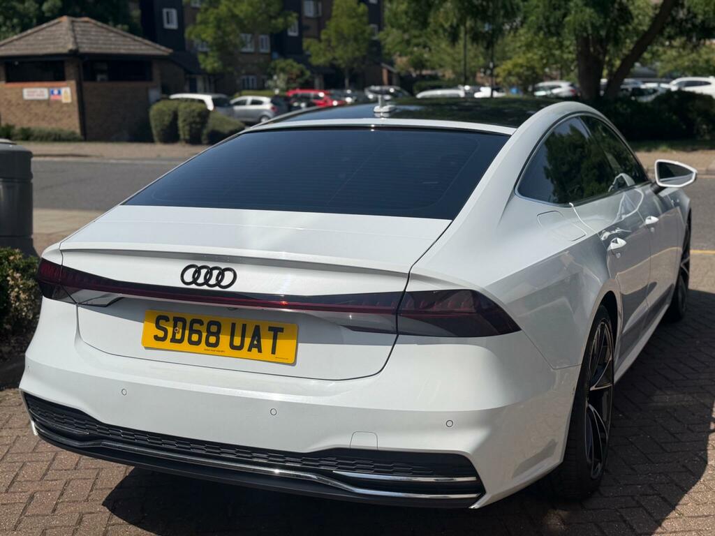 Audi A7 3.0 Tdi V6 50 S Line Sportback Tiptronic Quattro E White #3