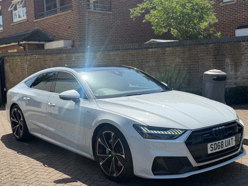 Audi A7 3.0 Tdi V6 50 S Line Sportback Tiptronic Quattro E White #5