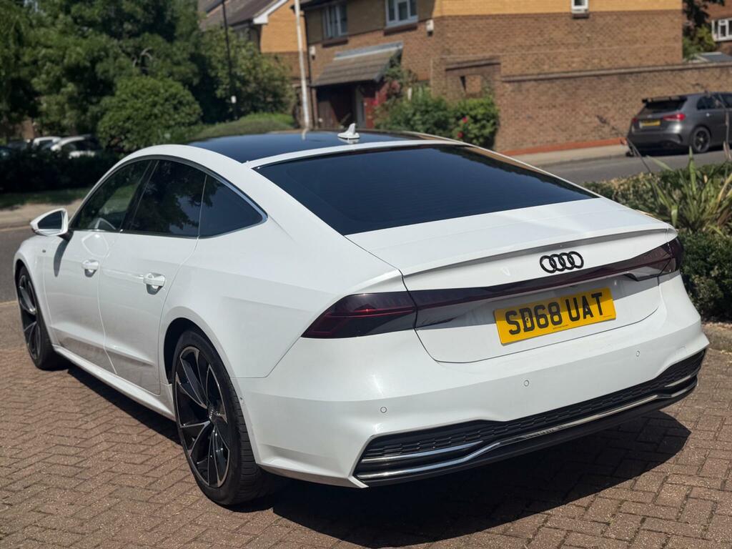 Audi A7 3.0 Tdi V6 50 S Line Sportback Tiptronic Quattro E White #6