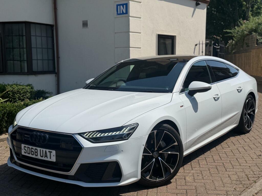 Audi A7 3.0 Tdi V6 50 S Line Sportback Tiptronic Quattro E White