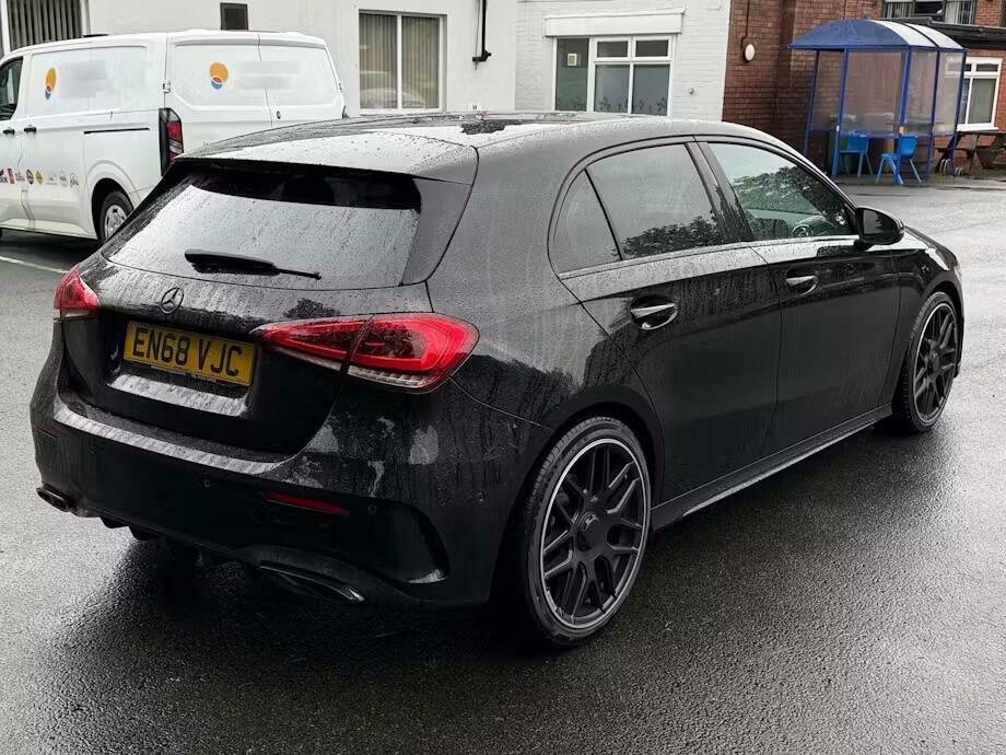 Mercedes-Benz A Class 2.0 A250 Amg Line Premium Plus 7G-dct Euro 6 S EN68VJC Black #2